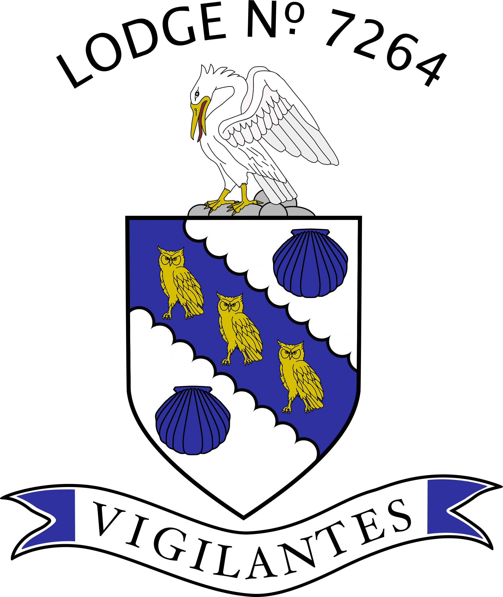 Vigilantes Lodge Logo, small